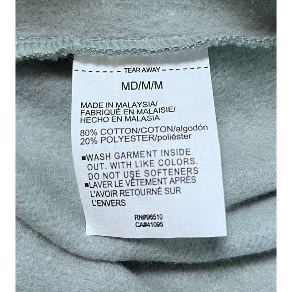 Under Armour Rival Fleece Wrap Neck Pullover Green Gray Speckled Womens Medium - Picture 8 of 15